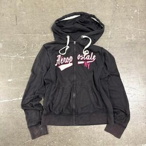 Aeropostale Hoodie Women's Size M Y2K Cute Abercrombie & Fitch Hollister Vintage